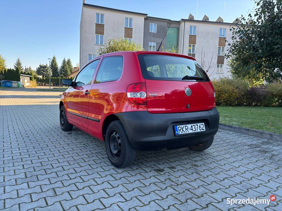 Volkswagen Fox 12 LPG 2007r 1198cm3 podkarpackie Rzeszów