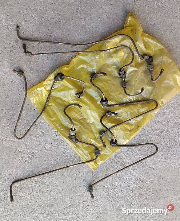 Przewody paliwowe silnika Mercedes Benz OM352 do Do kombajnów łódzkie Kutno sprzedam