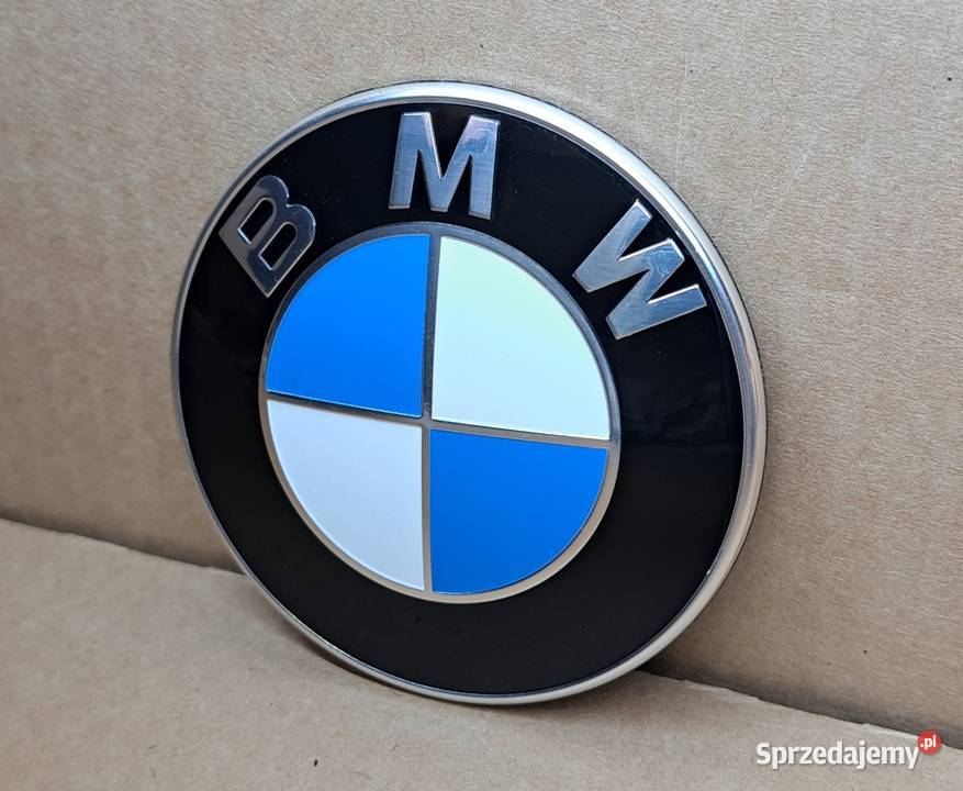Logo emblemat BMW przód 82 mm E63 E64 E81 F06 dolnośląskie Mielęcin