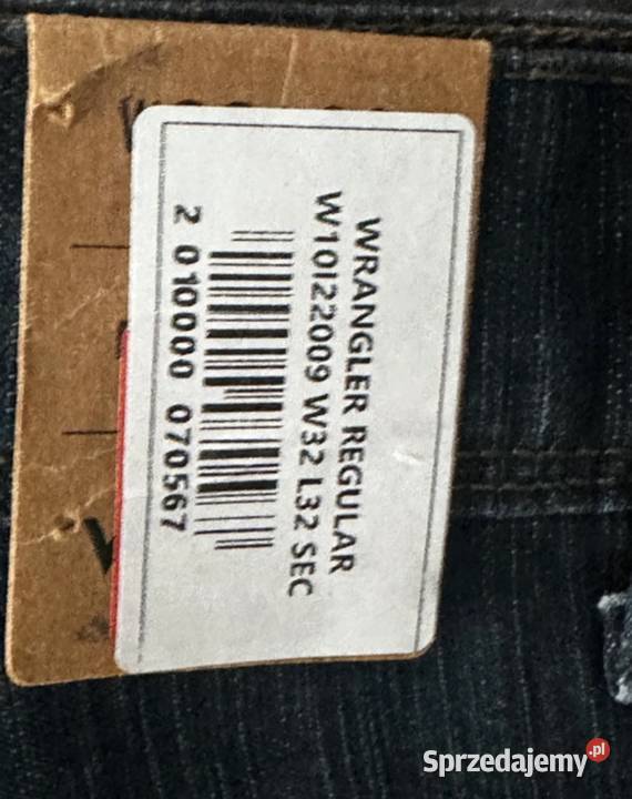 Męskie dżinsy Wrangler Darkstone W32 L32