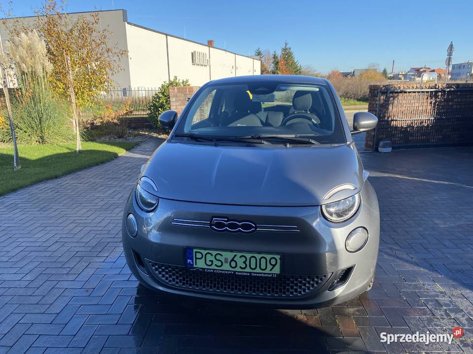 Fiat 500e elektryk wielkopolskie Krobia