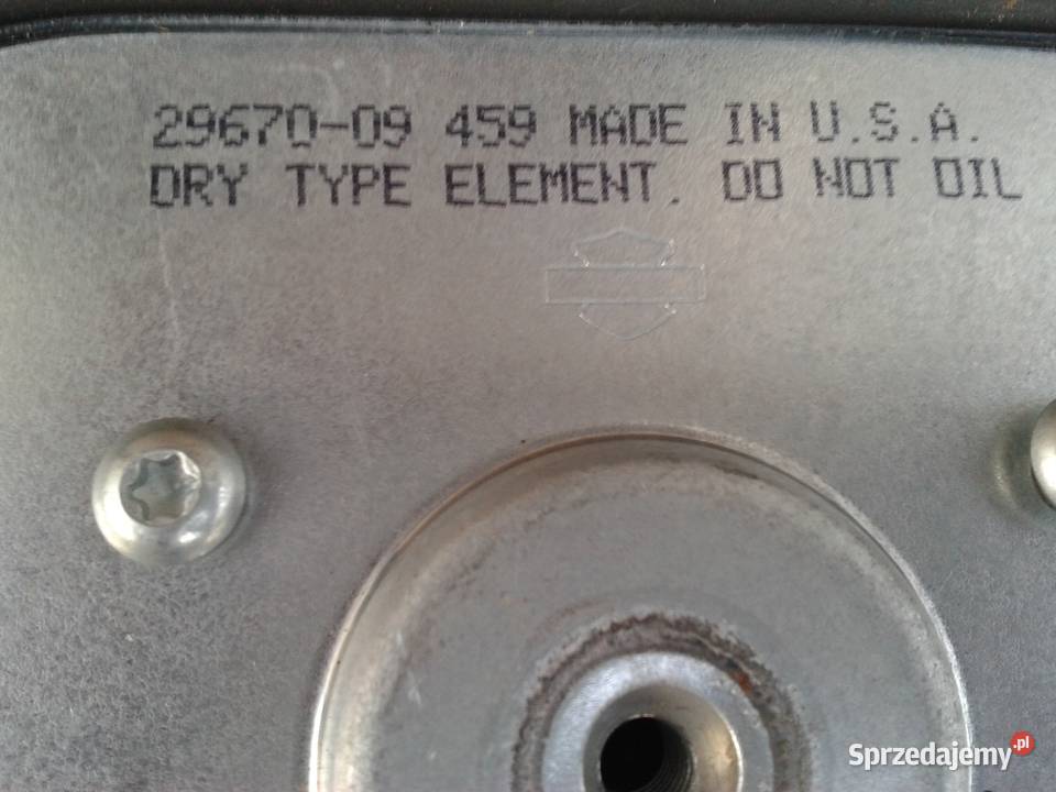 Harley filtr powietrza Screamin Eagle czarny Filtry powietrza śląskie Rybnik