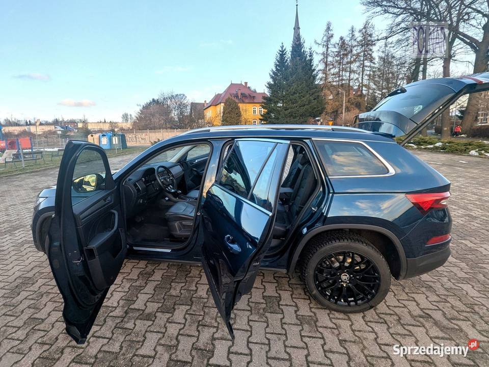 Skoda KODIAQ 20TDI 200 4x4 Polski Salon relingi dachowe wielkopolskie Poznań