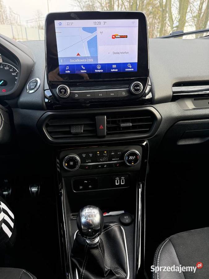 Ford EcoSport 10 STLINE nieuszkodzony śląskie