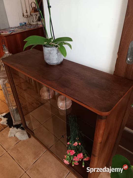 Witryna gablota retro prl vintage Gdańsk