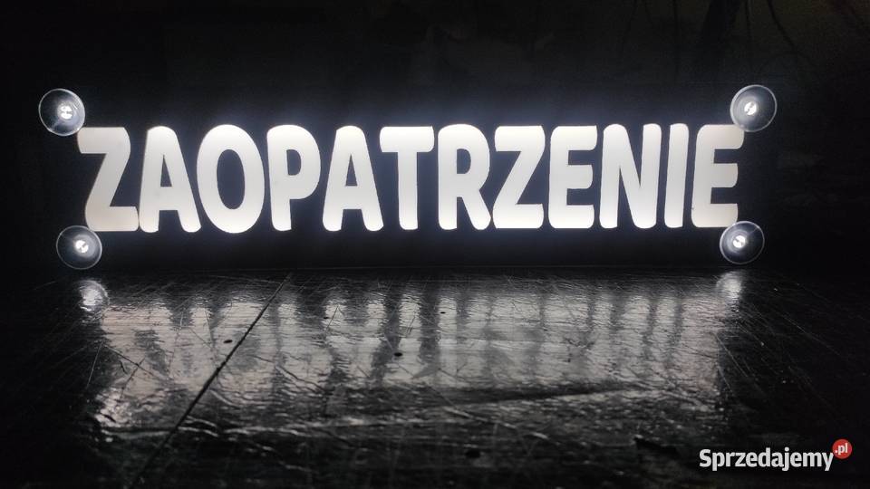 Tabliczka Tir Bus LED zaopatrzenieprzewóz Pozostałe mazowieckie Siedlce