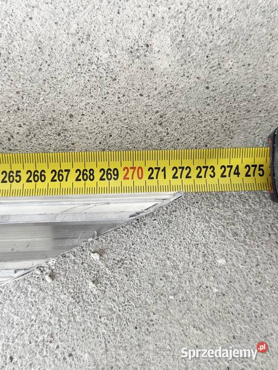 Prowadnica aluminiowa Herkules 265 Systemy drzwi przesuwnych pomorskie