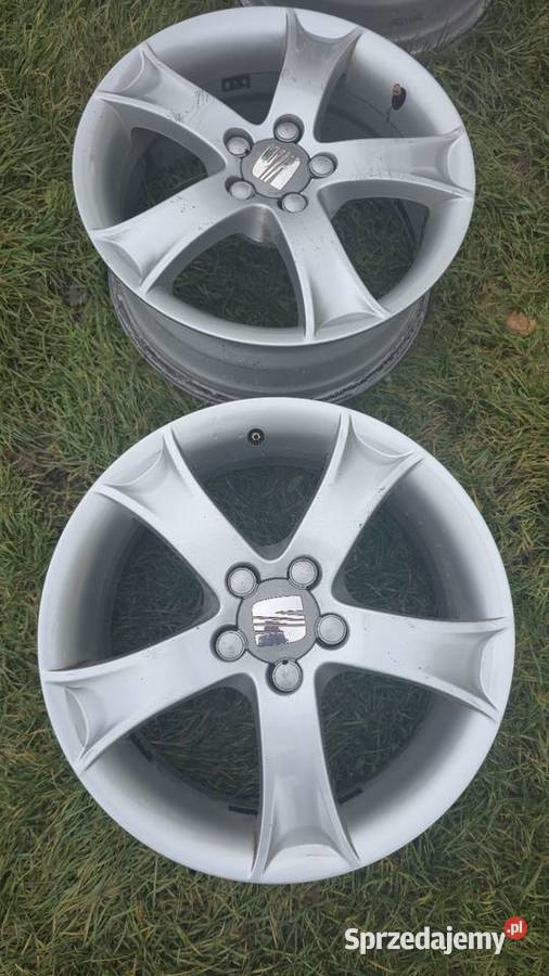 Alufelgi SEAT srebrne 5x100 16 Samochodowe kujawsko-pomorskie