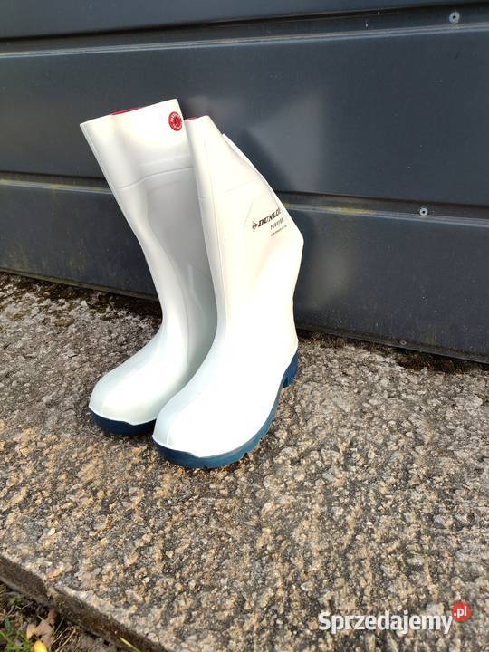 Kalosze Dunlop Stiefel Purofort MultiGrip wei 40 łódzkie Łódź