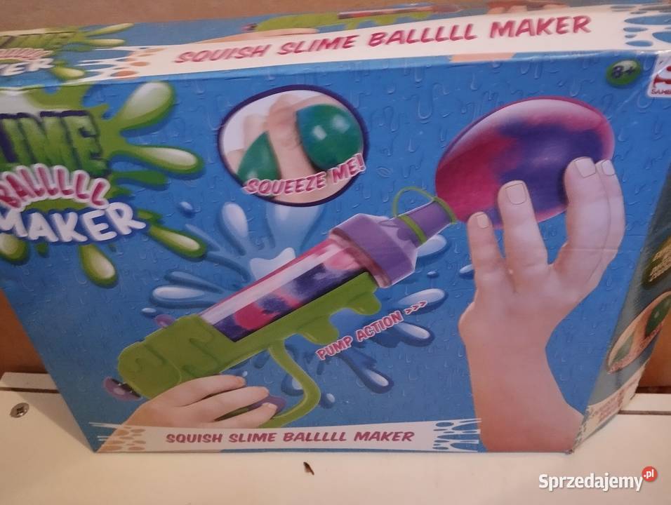 Pistolet do samodzielnego robienia slime Bogatynia sprzedam