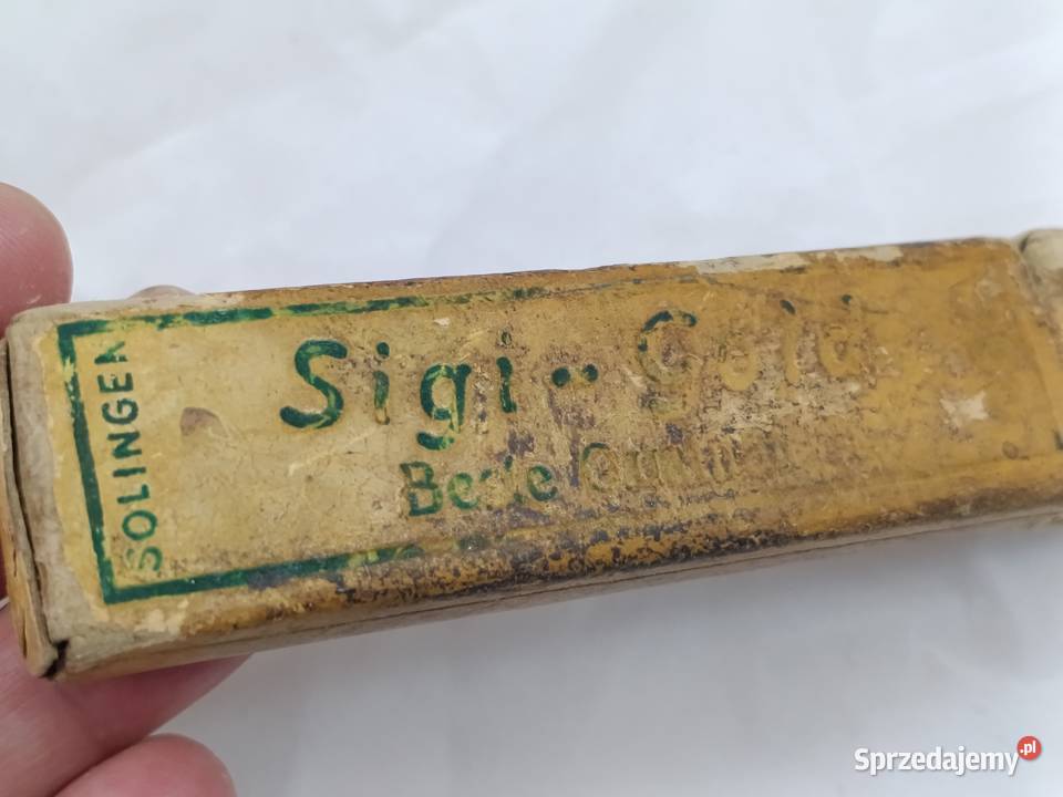 Brzytwa Solingen Sigi Gold 200 łódzkie Łódź