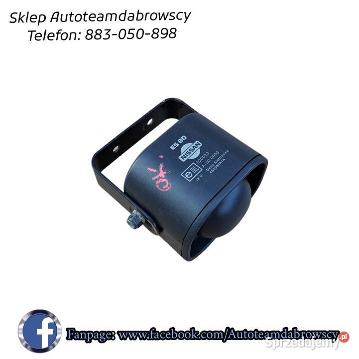 SYRENA ALARMU ES 80 NISSAN PATROL dolnośląskie Mielęcin
