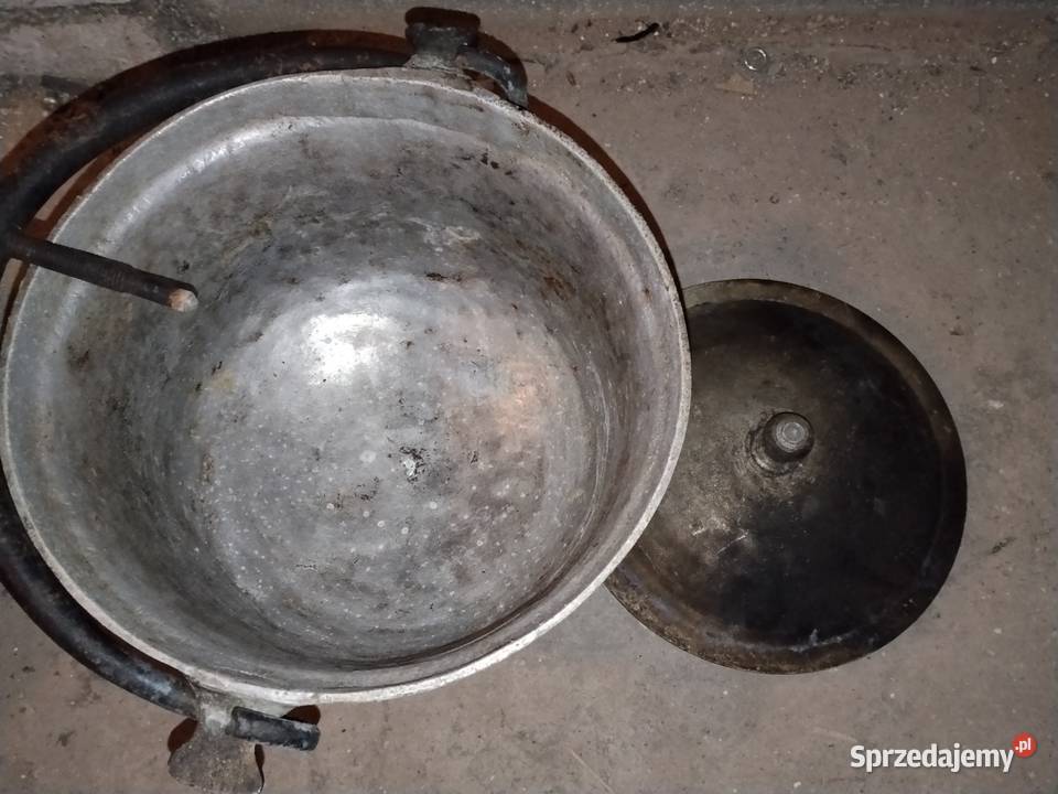 Sprzedam kociołek na ognisko aluminiowy śląskie sprzedam