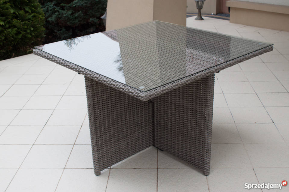 Zestaw ogrodowy FESTA szary metal Łaskarzew sprzedam