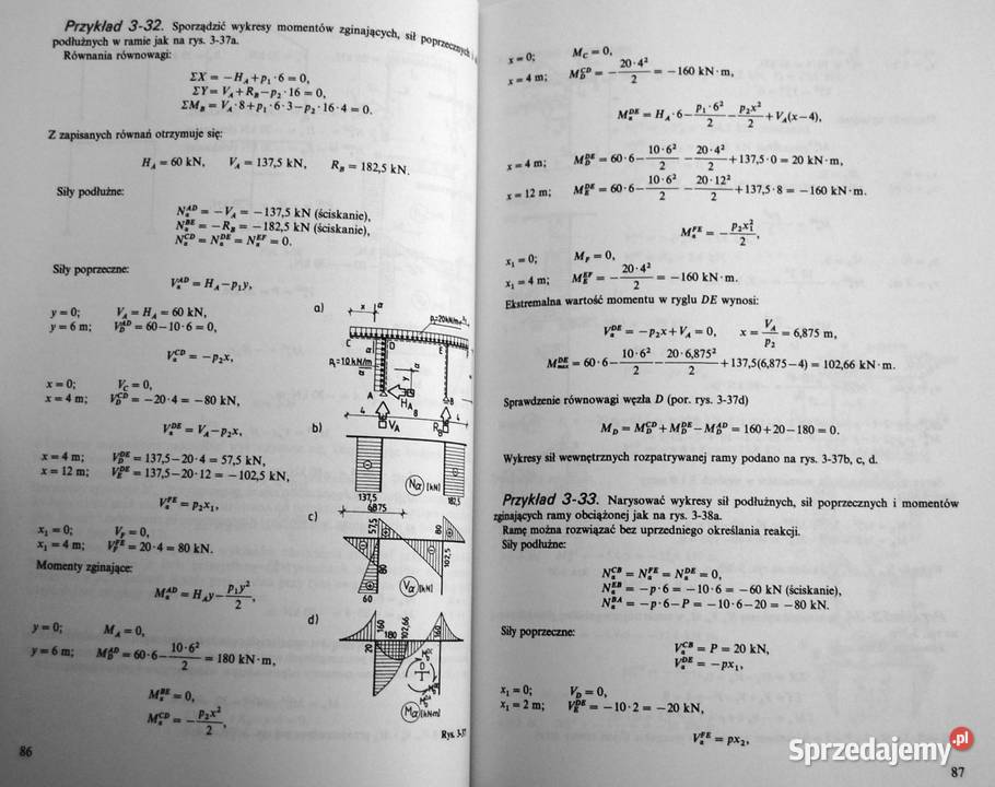 Mechanika konstrukcji S Pyrak K Szulborski Lublin sprzedam