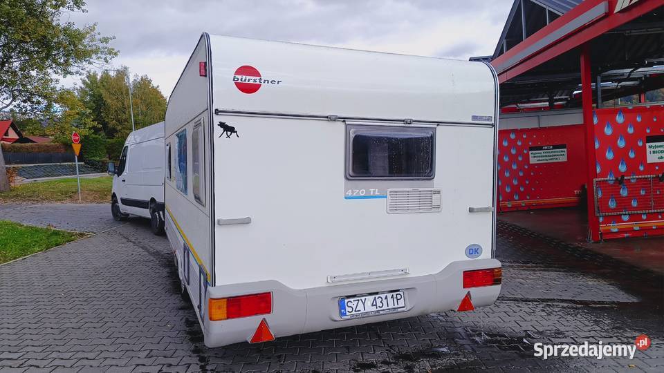 przyczepa kempingowa campingowa MOVER kemping 1 Międzybrodzie Bialskie