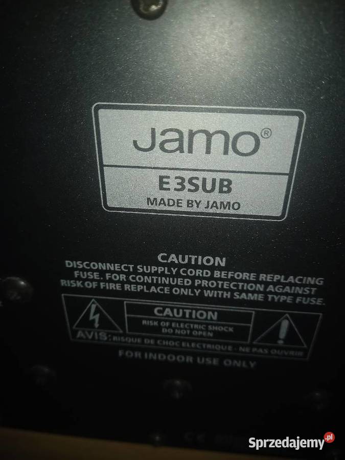 Subwoofer Jamo E3Sub 300 mm  Kórnik