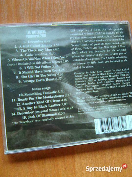 The Waterboys The Waterboys Remastered 7 bonus mazowieckie