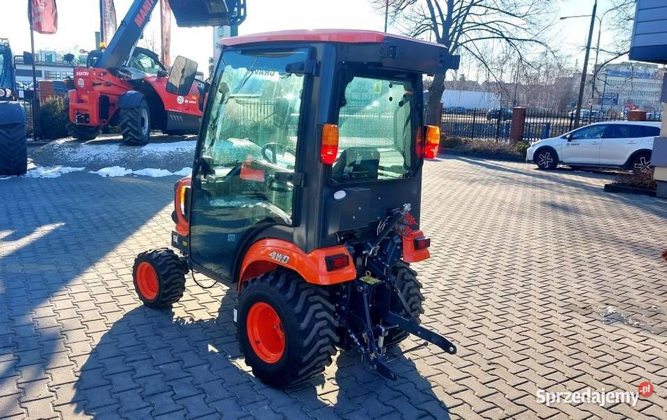 Miniciągnik japoński KUBOTA BX231 CAB nie ISEKI nieuszkodzony Lublin sprzedam