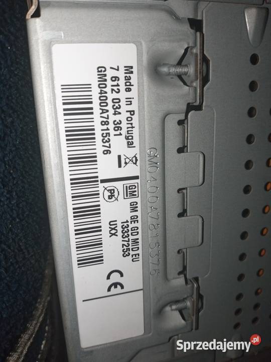 Radio Insignia A z panelem navi800cd