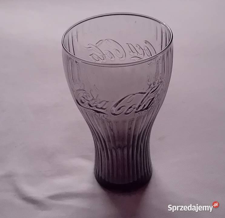 Czarnografitowa kolekcjonerska szklanka Coca Koźminek sprzedam