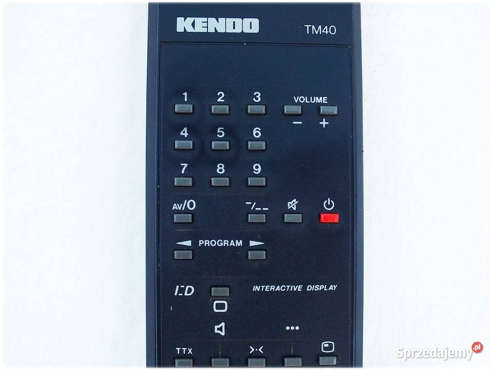 Pilot KENDO TM40 do starszych TV z lat 90tych Żary sprzedam