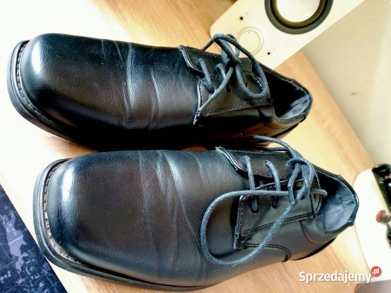 Buty chłopięce VAPIANO BLACK Akademia Komunia Trzewiki i półbuty Mielec