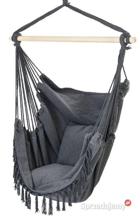 Huśtawka ogrodowa fotel wiszący brazylijski z Poznań