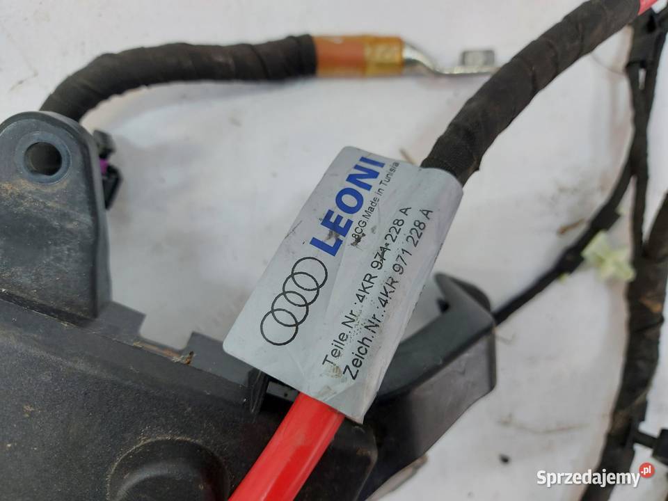Audi Q8 ETRON wiązka instalacja kable skrzynka