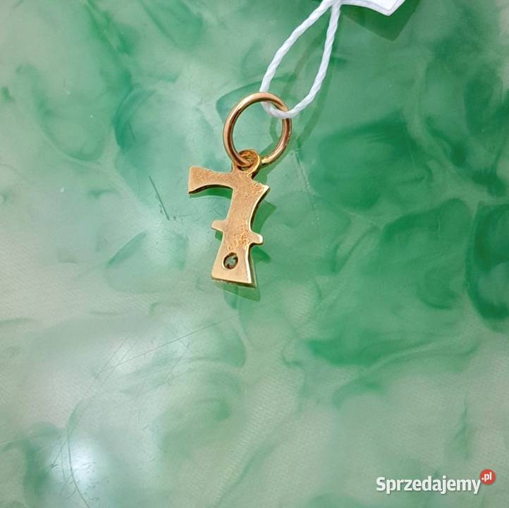 30 Wisiorek Złoty pr585 Mała Literka F Z1220 Poznań sprzedam