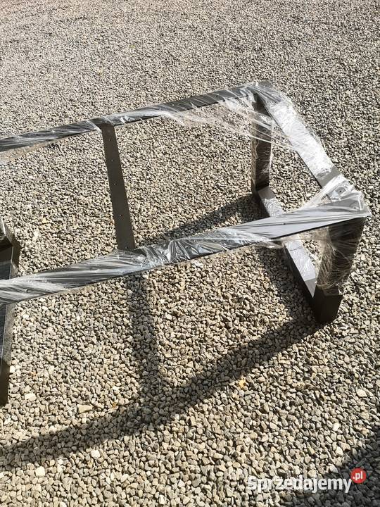 Rama do stołu metalowa czarna Stoły