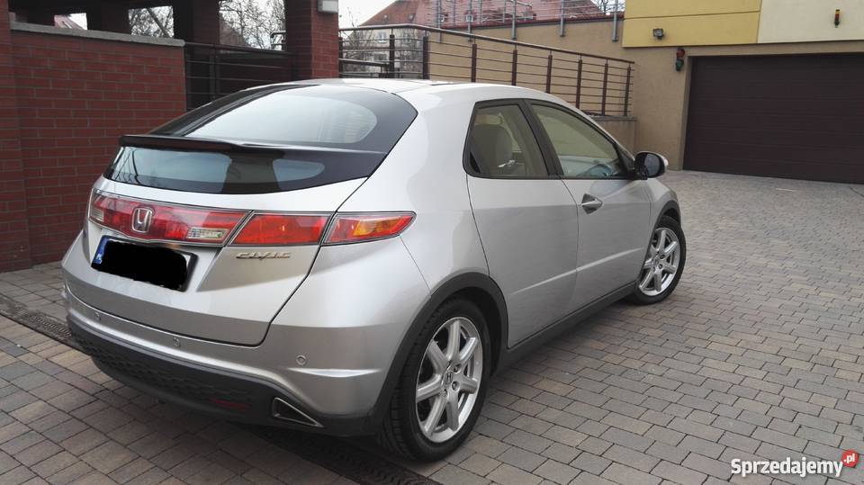 Honda Civic Ufo 2007 18 benzyna niski przebieg elektryczne szyby Świdnica Polska