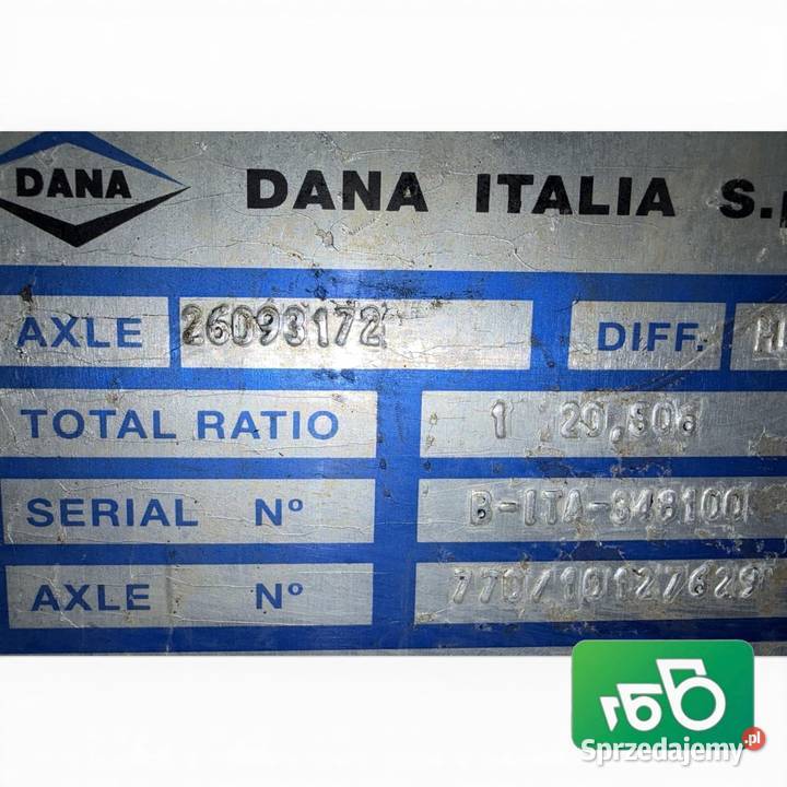 Zwolnica Zwrotnica Piasta Półoś Dana 770 0611961 Zawieszenie Wilkowo
