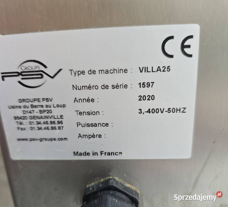 Nadziewarka tłokowa Produkcja Dobieszowice sprzedam