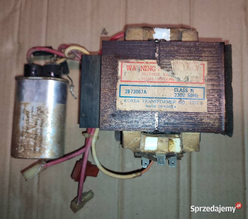 TRANSFORMATOR 2B73065A NA ZGRZEWARKĘ Z MIKROFALI Elektronika zachodniopomorskie Szczecin