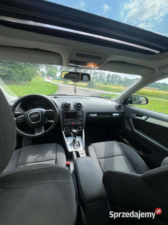 Audi A3 8P sline welurowa tapicerka lubelskie Hrubieszów
