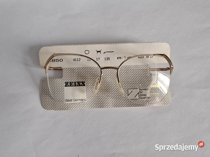 Oprawki okularowe ZEISS Germany ZŁOTE Skierniewice