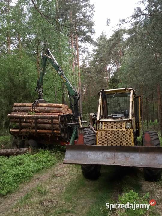 Lkt 81 przyczepa leśna more maskiner Świniowice