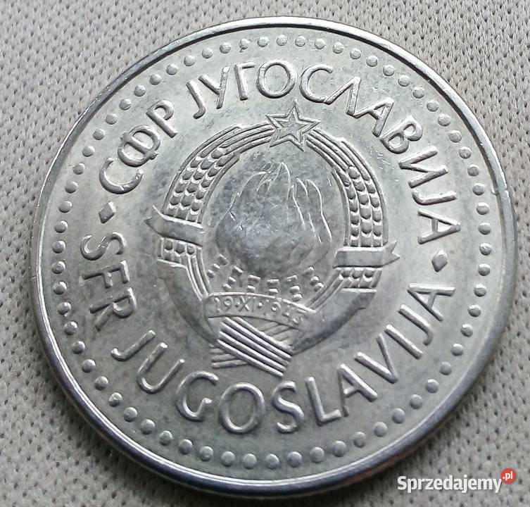 JUGOSŁAWIA50 DINARÓW1986 r Kolekcje Legionowo