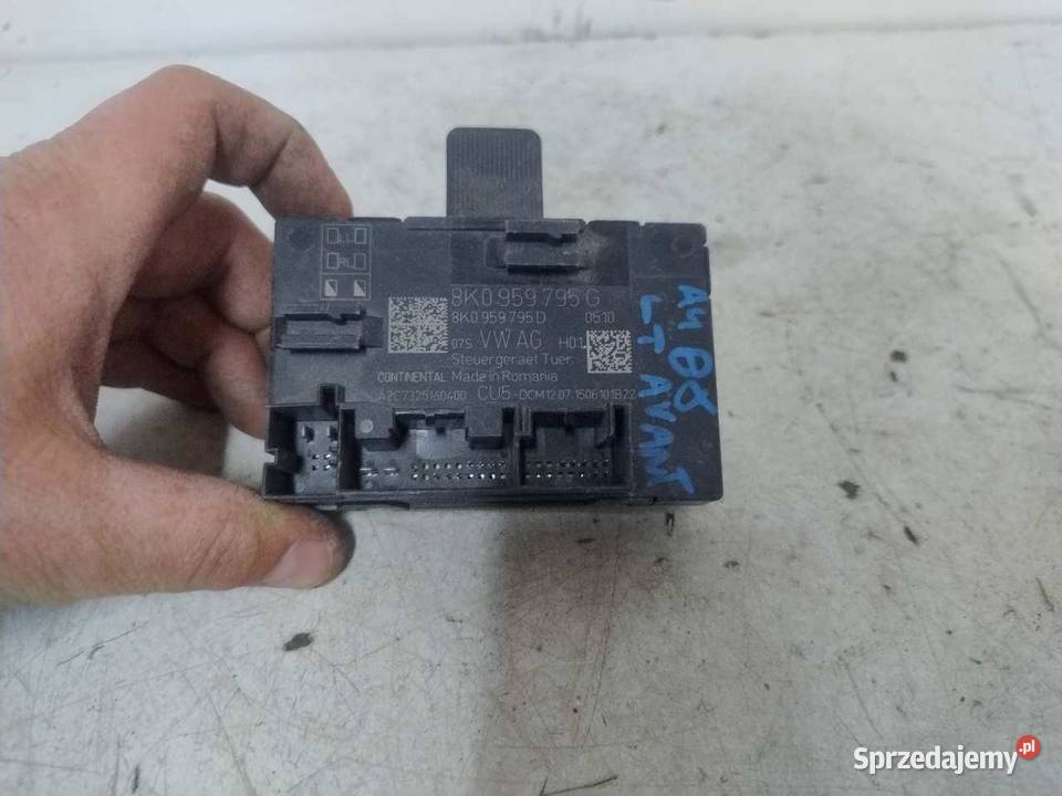 MODUŁ STEROWNIK DRZWI LEWY TYŁ AUDI A4 B8 sprzedam