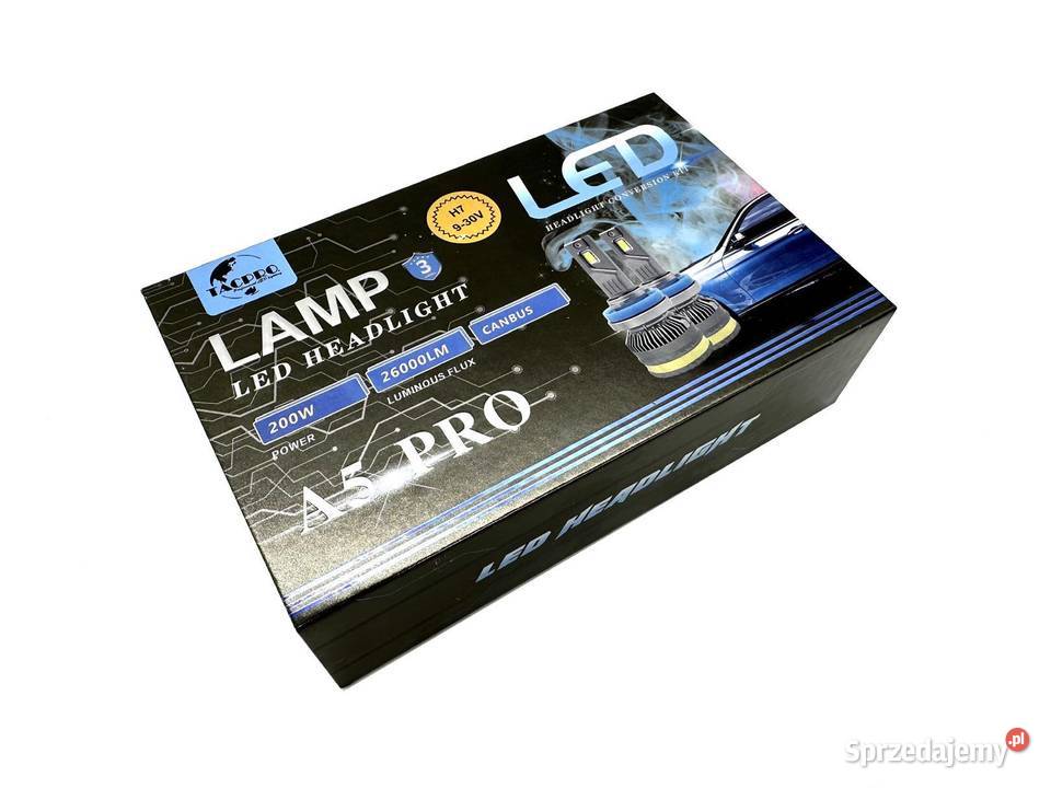 ŻARÓWKA LED H7 930V KOMPLET CANBUS 13000 LM Pomiechówek