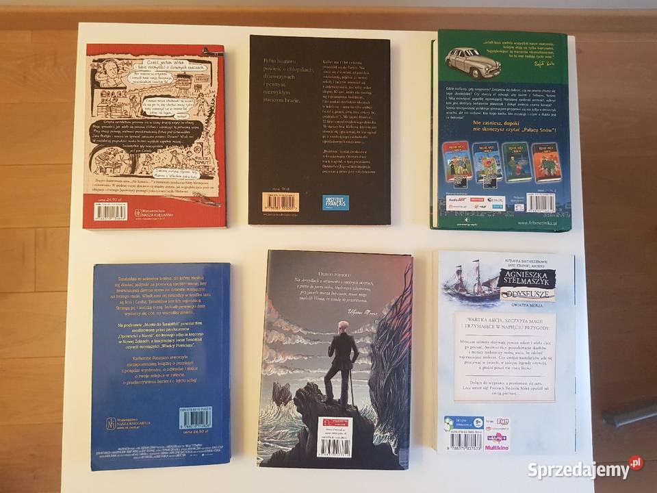 Literatura młodzieżowa Zestaw 6 książek