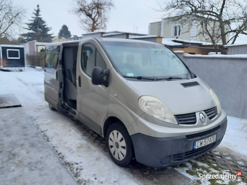 Renault Trafic 6cio osobowy long 267000km Włocławek