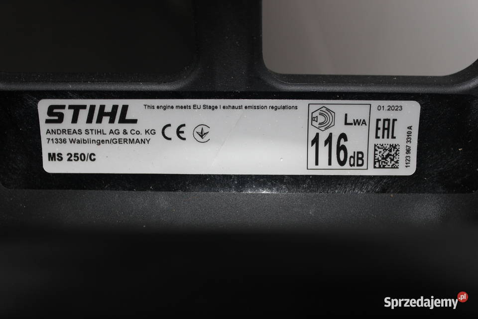 STIHL 250 31 Piła Pilarka Spalinowa Białystok sprzedam