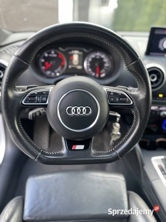 Audi A3 8V 3D QUATTRO 184 S tronic Sline BO światła przeciwmgielne Konin sprzedam