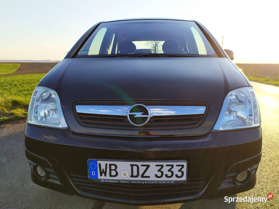 Opel Meriva Lift 16 16V LPG welurowa tapicerka Przeworsk