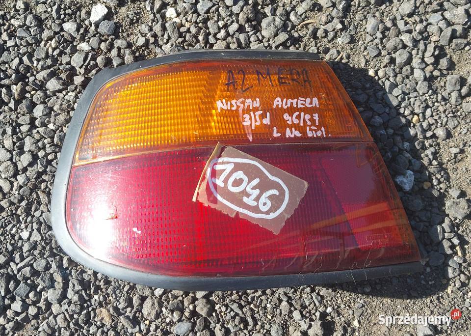 Nissan Almera n15 1996 1995 1997 3D 5D lampa tył Byków sprzedam