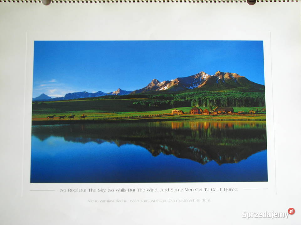 Kalendarz Marlboro Country 2001 r Brzegi sprzedam