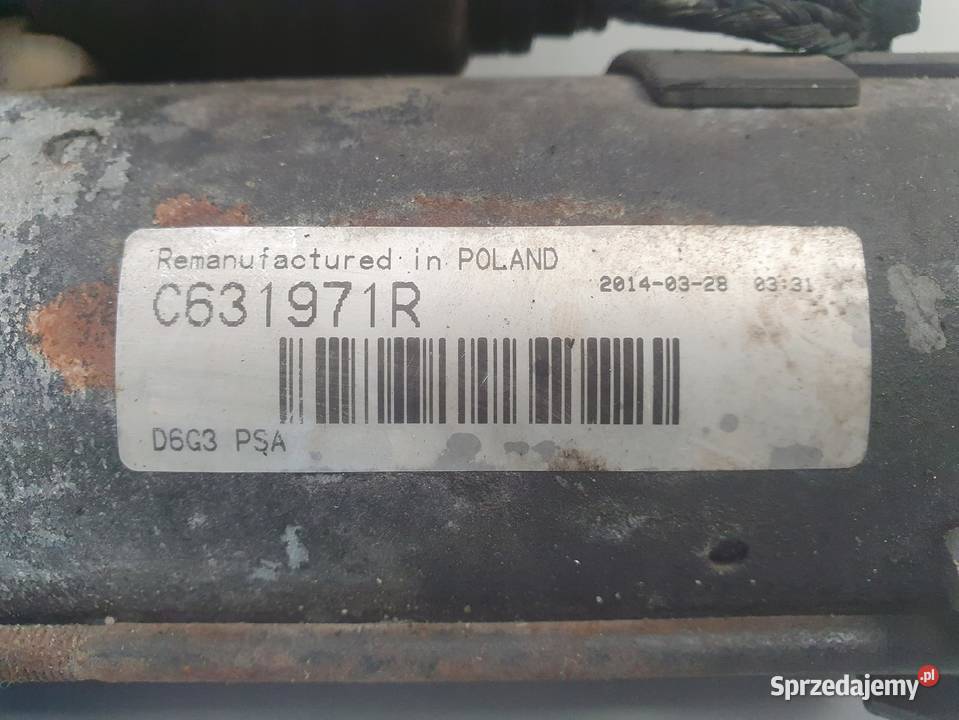 Peugeot 206 16 16V ROZRUSZNIK valeo lubelskie