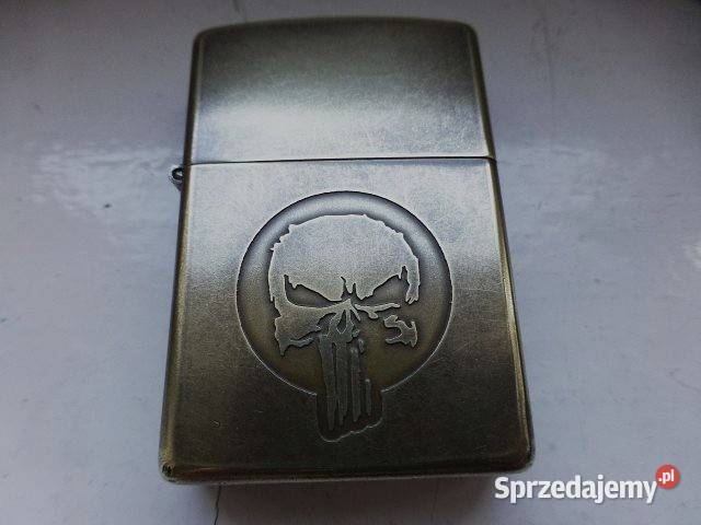 Zapalniczlka Mosiężna Zippo The Punisher Marvel Pozostałe Warszawa